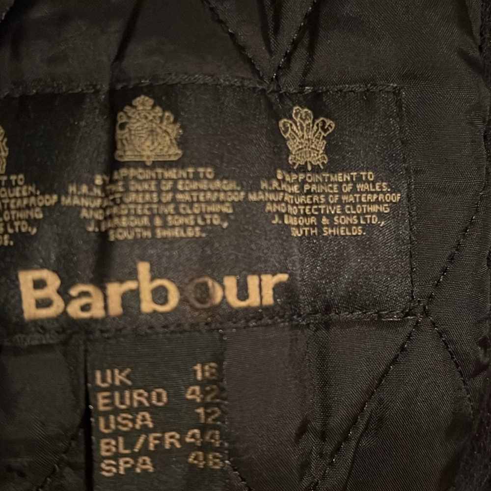 Barbour Ladies Coat